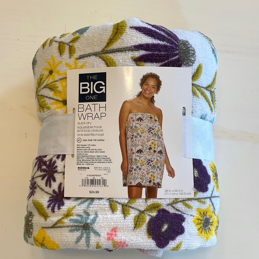 The Big One bath wrap